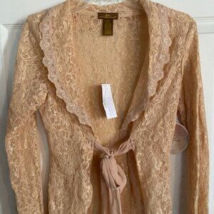 New with Tags Wrangler Aura Lace L/S Cover Women's Size S
